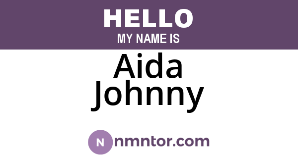 Aida Johnny