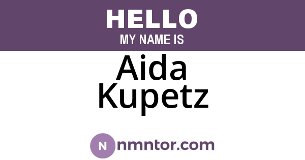 Aida Kupetz