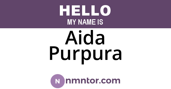 Aida Purpura