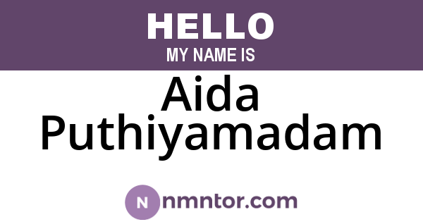 Aida Puthiyamadam