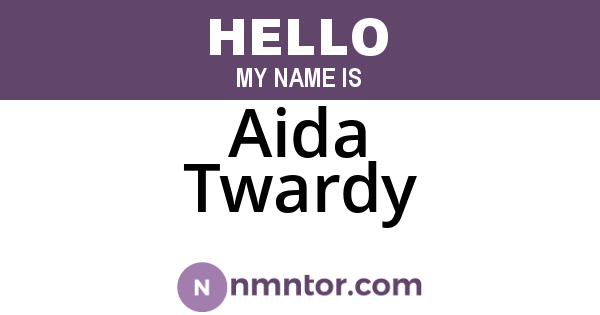 Aida Twardy