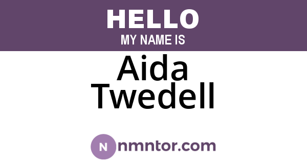Aida Twedell