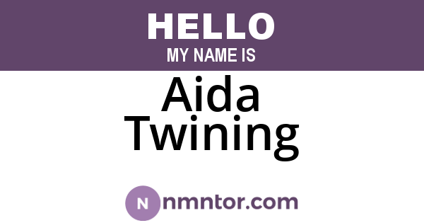 Aida Twining