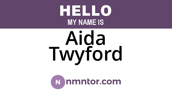 Aida Twyford
