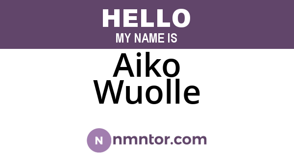Aiko Wuolle