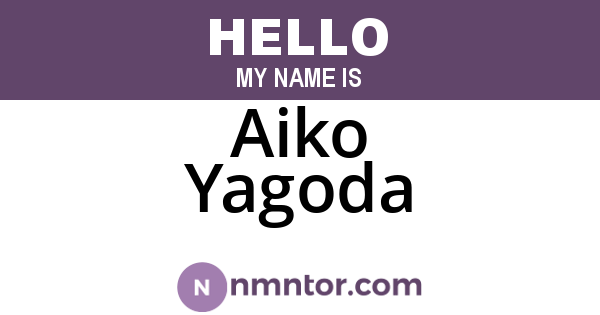 Aiko Yagoda