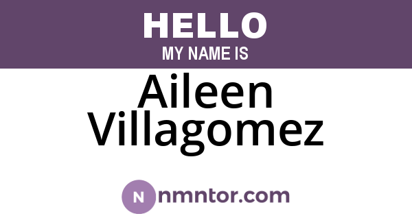Aileen Villagomez