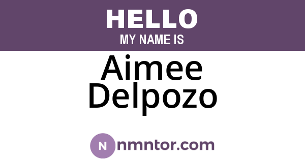 Aimee Delpozo