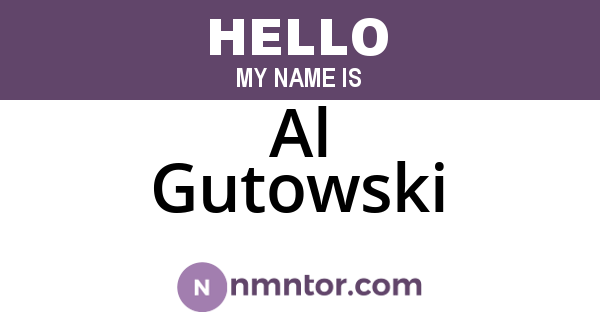 Al Gutowski