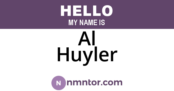 Al Huyler