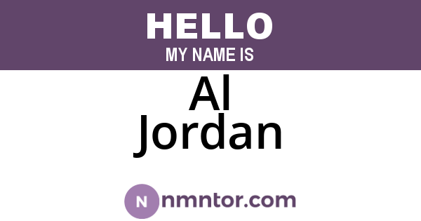 Al Jordan
