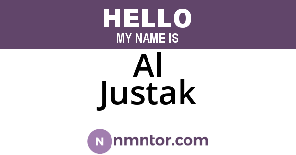 Al Justak
