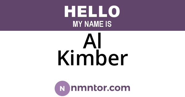 Al Kimber