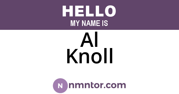 Al Knoll