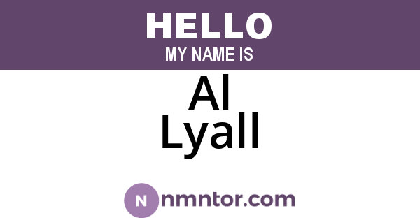Al Lyall