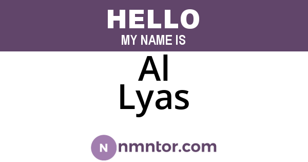 Al Lyas