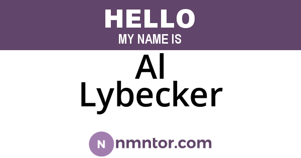 Al Lybecker