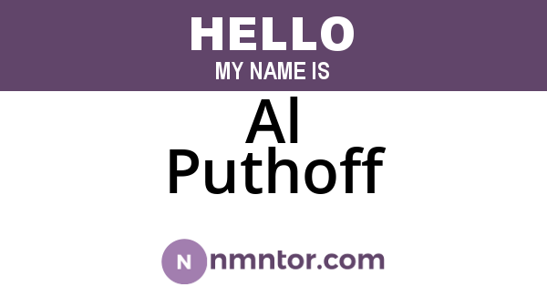 Al Puthoff