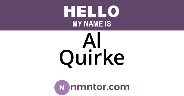 Al Quirke