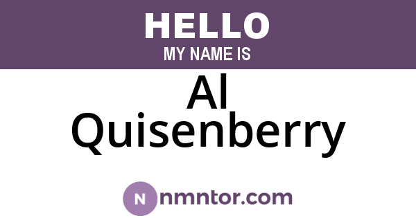 Al Quisenberry