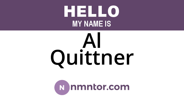 Al Quittner