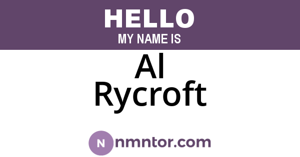 Al Rycroft