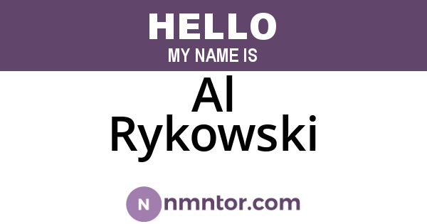 Al Rykowski