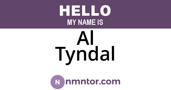Al Tyndal