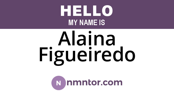 Alaina Figueiredo