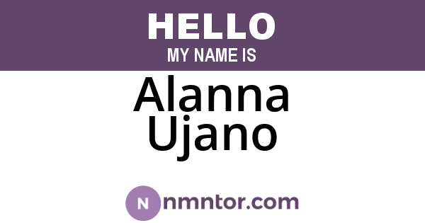 Alanna Ujano