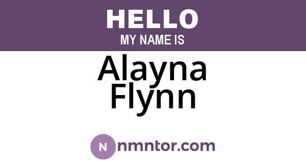 Alayna Flynn