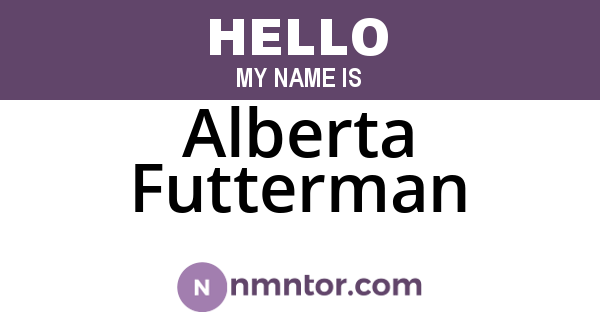 Alberta Futterman