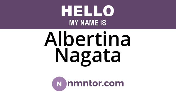 Albertina Nagata