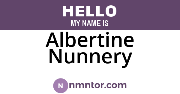 Albertine Nunnery