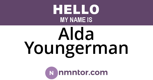 Alda Youngerman