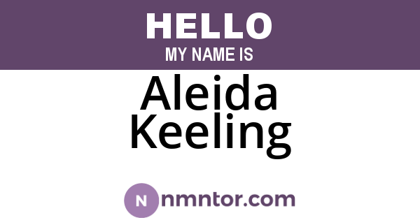 Aleida Keeling