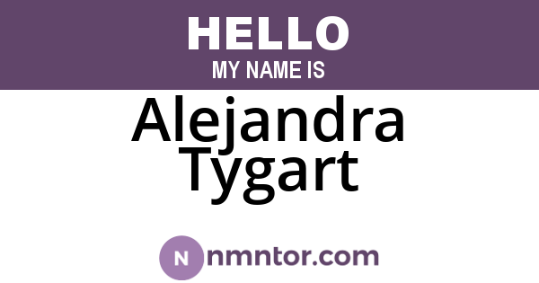 Alejandra Tygart