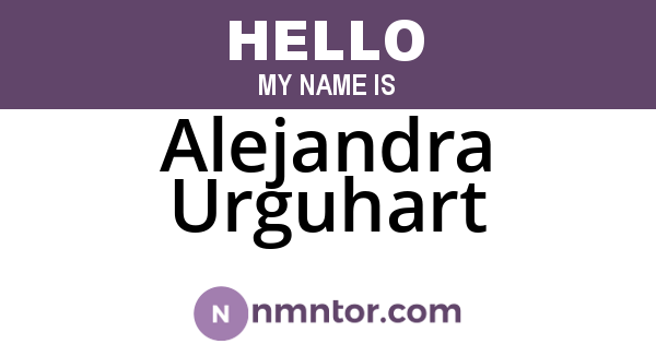 Alejandra Urguhart