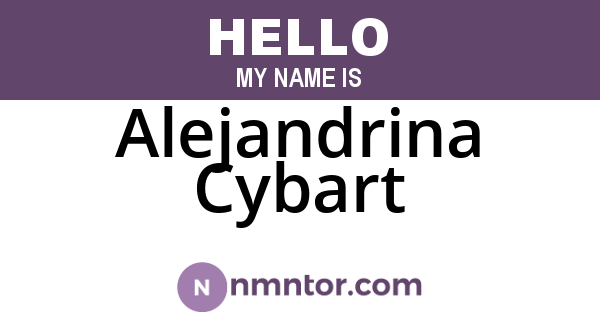 Alejandrina Cybart