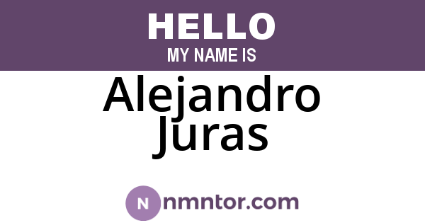 Alejandro Juras
