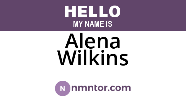 Alena Wilkins