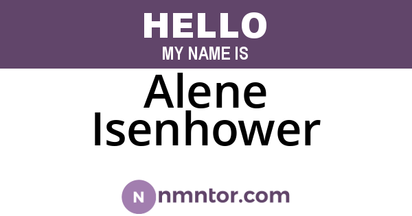 Alene Isenhower
