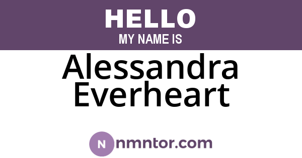 Alessandra Everheart