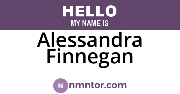 Alessandra Finnegan