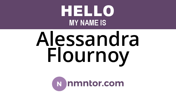 Alessandra Flournoy