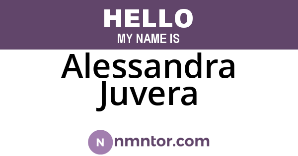 Alessandra Juvera