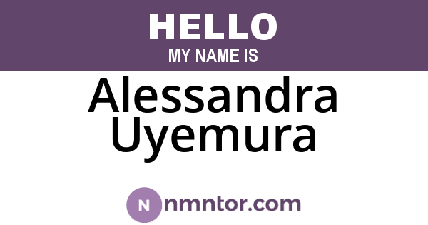 Alessandra Uyemura