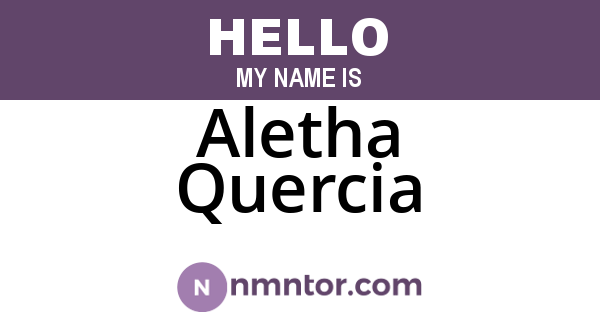 Aletha Quercia