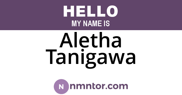 Aletha Tanigawa