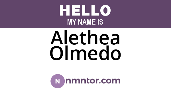 Alethea Olmedo